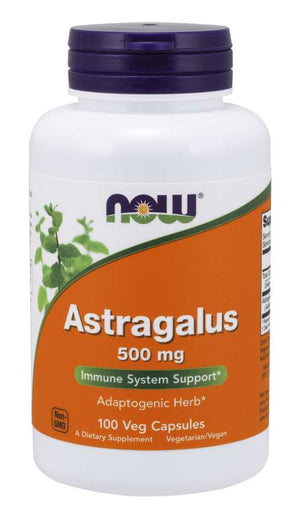 NOW Supplements, Astragalus (Astragalus membranaceus) 500 mg, Immune System Support*, 100 Capsule