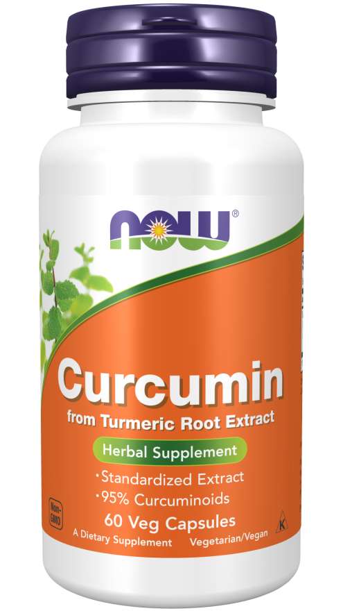 NOW Turmeric Curcumin Veg Capsules