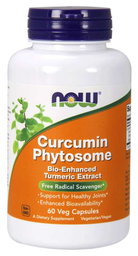 NOW Foods Curcumin Phytosome, 60 Vegetarian Capsules