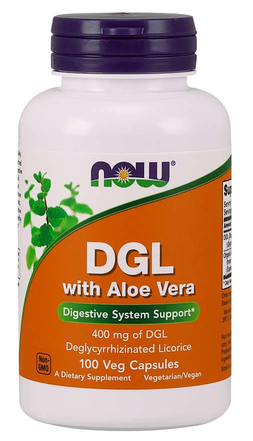 DGL with Aloe Vera Veg Capsules | Digestive System Support*
