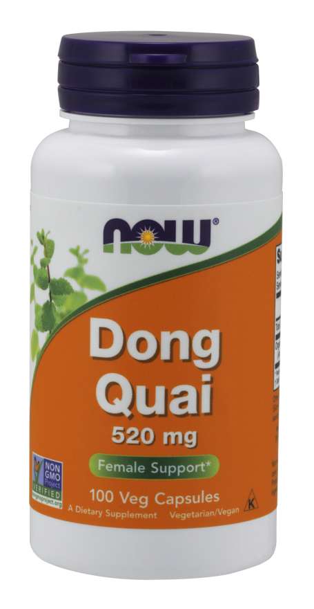 NOW Dong Quai, 520 mg, 100 Veg Capsules