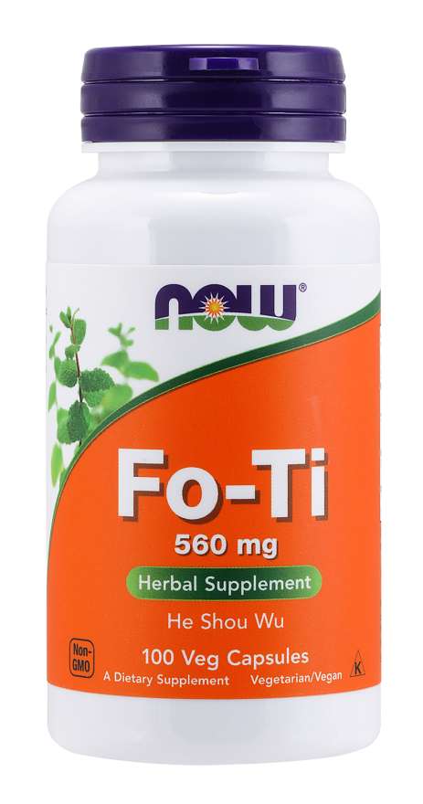 NOW Foods Fo-Ti, 560 mg, 100 Capsules
