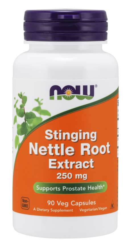 NOW Stinging Nettle Root Extract, 250 mg, 90 Veg Capsules