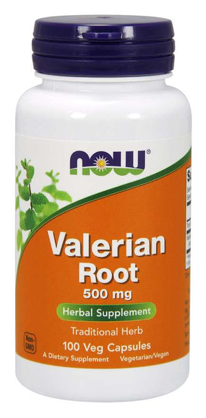 NOW Foods Valerian Root, 500 mg, 100 Capsules
