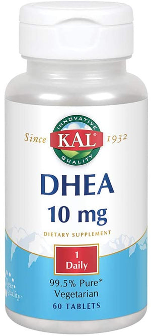 KAL DHEA, 10 mg, 60 Tablets