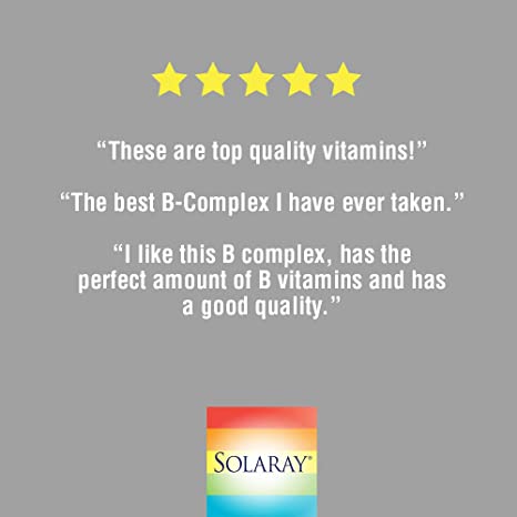 Solaray B-Complex 50, 100 VegCaps