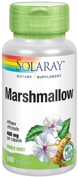 Solaray Marshmallow, 480 mg, 100 VegCaps