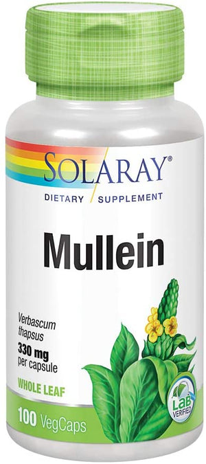 Solaray Mullein, 330 mg, 100 VegCaps