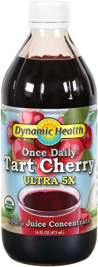 Dynamic Health Tart Cherry Ultra 5x Certified : 72495: Liq, (Btl-Glass) 16oz