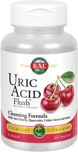 KAL Uric Acid Flush™, 60 VegCaps