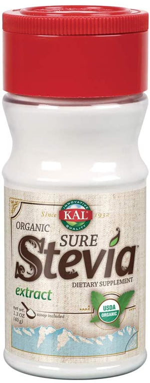 KAL Sure Stevia Organic Extract, 1.3 oz