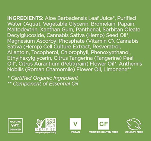 Andalou Naturals CannaCell Glow Mask, 1.7 Ounces