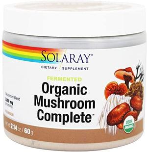 Solaray Fermented Organic Mushroom Complete, 2000 mg, 2.14 oz