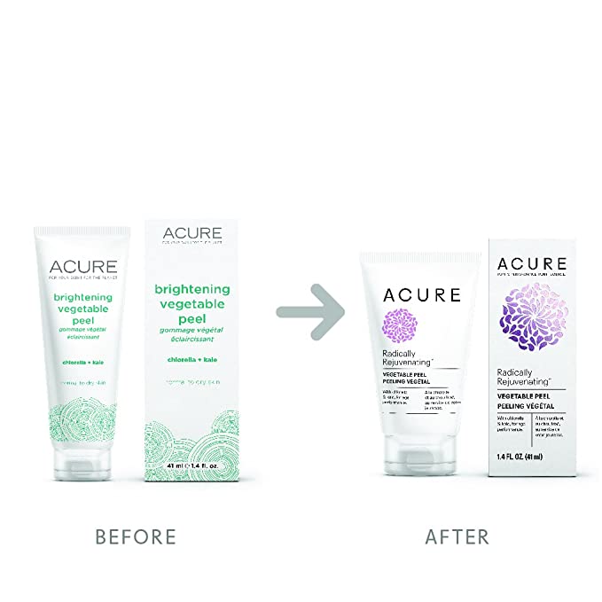 ACURE Radically Rejuvenating Vegetable Peel, 1.4 Fluid Ounce