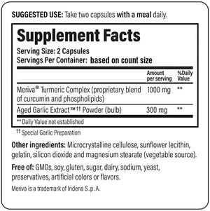 Kyolic Aged Garlic Extract Formula 111, Healthy Inflammation Response, 50 Capsules