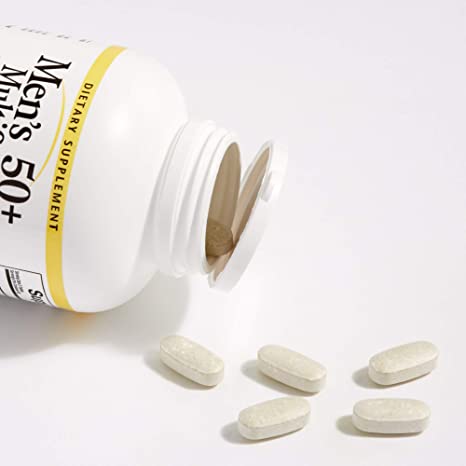 Natural Factors Men&#39;s 50 plus MultiStart™, 120 Tablets