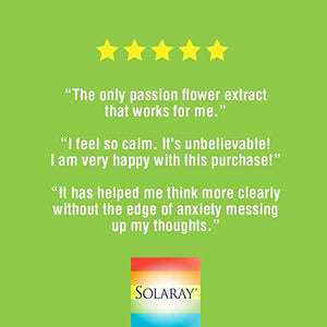 Solaray Passion Flower, 700 mg, 100 VegCaps
