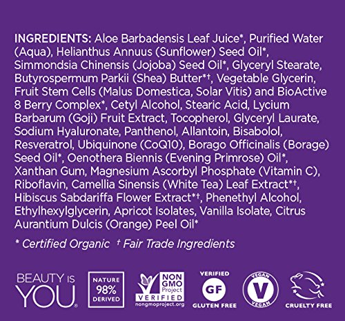 Andalou Naturals Age Defying Goji Peptide Perfecting Cream, 1.7 oz