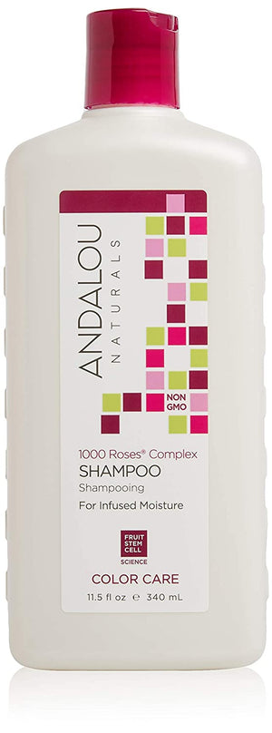 Andalou Naturals Color Care 1000 Roses® Shampoo, 11.5 fl oz