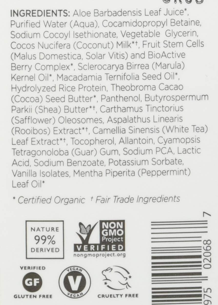 Andalou Naturals Silky Smooth Exotic Marula Oil Shampoo, 11.5 fl oz