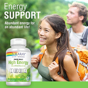 Solaray Once Daily High Energy Multi-Vita-Min™, 120 VegCaps