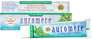 Auromere Ayurvedic Herbal Toothpaste Fresh Mint, 4 oz