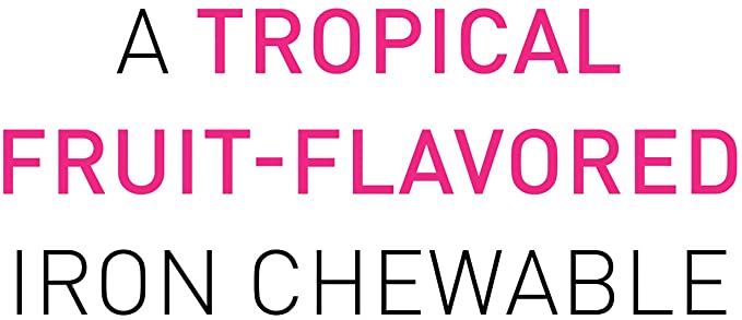 Natural Factors Easy Iron, 20 mg, 60 Chewable Tablets