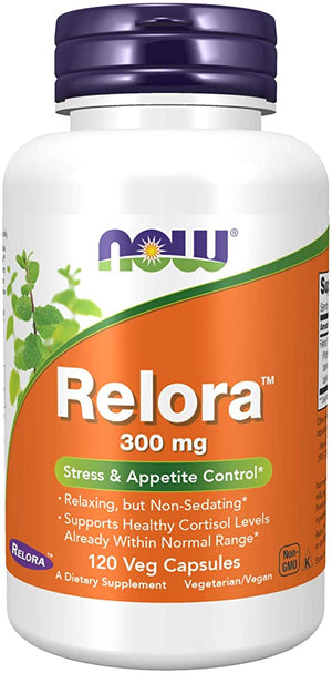 NOW Foods Relora®, 300 mg, 120 Vegetarian Capsules