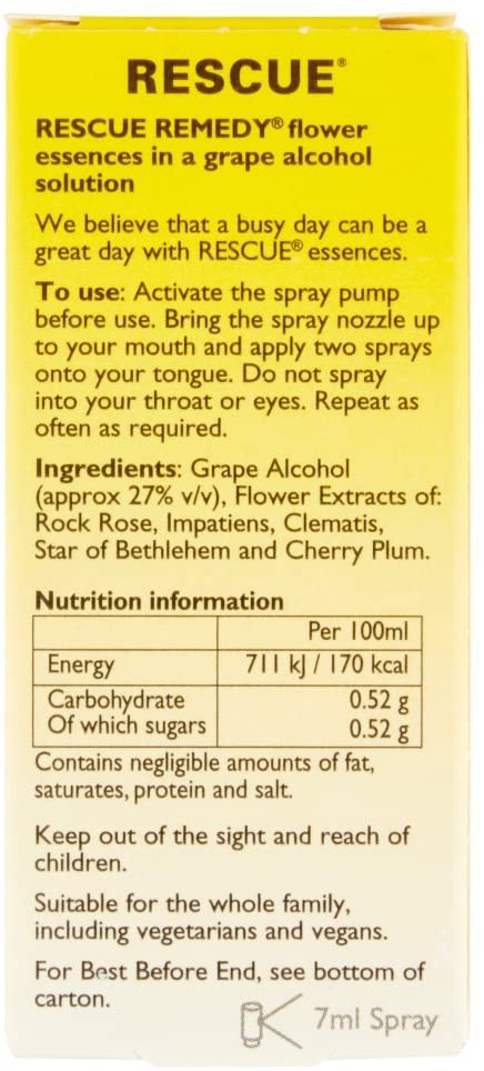 Bach Rescue Remedy Spray Comfort & Reassure 7 ml Spray