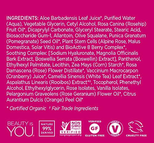 Andalou Naturals 1000 Roses® Beautiful Day Cream, 1.7 oz