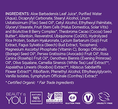 Andalou Naturals Age Defying Resveratrol Q10 Night Repair Cream, 1.7 fl oz