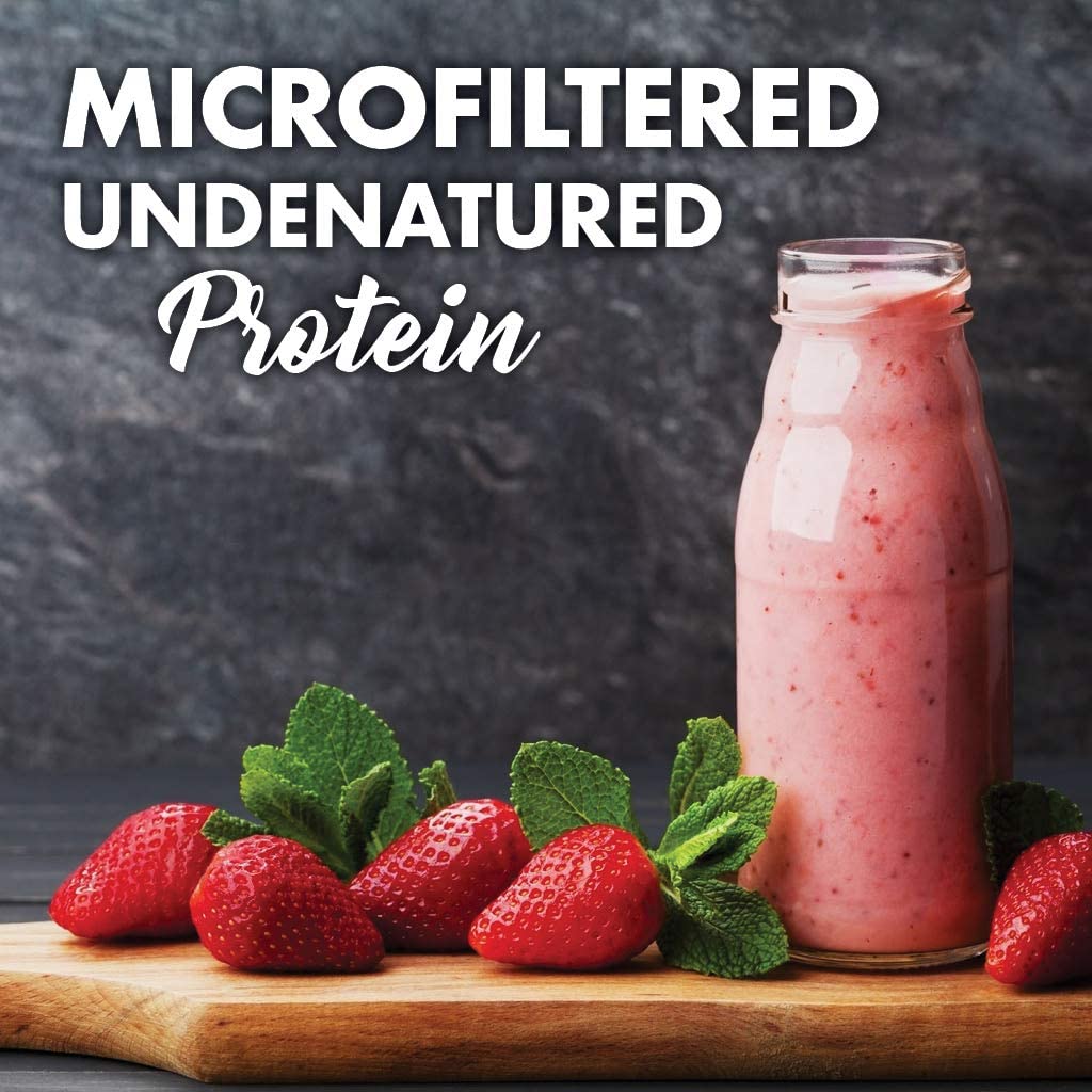 Bluebonnet Nutrition Whey Protein Isolate Powder, Whey From Grass Fed Cows, 26g of Protein, No Sugar Added, Non GMO, Gluten Free, Soy free, kosher Dairy, 2 Lbs, 28 Servings, Mixed Berry Flavor