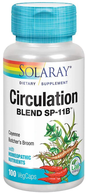 Solaray Circulation Blend SP-11B™, 100 VegCaps