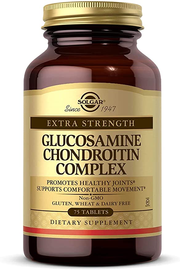 Solgar Extra Strength Glucosamine Chondroitin Complex, 300 Tablets