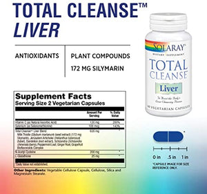 Solaray Total Cleanse™ Liver, 60 Vegetarian Capsules