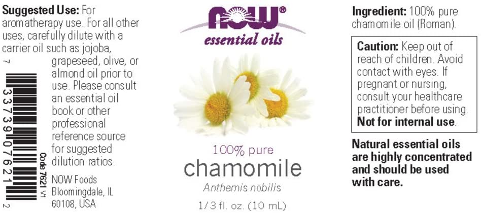 NOW Essential Oils Chamomile, 10 mL
