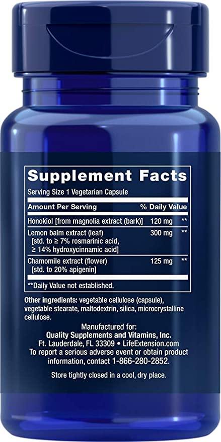 Life Extension Herbal Sleep Pm, 30 Count - Discount Nutrition Store