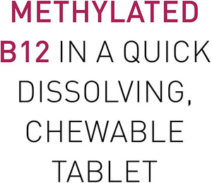 Natural Factors B12 Methylcobalamin, 1000 mcg, 180 Chewable Tablets