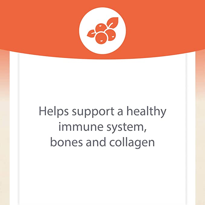 Natural Factors 100% Natural Fruit Chew C Peach Passionfruit and Mango, 500 mg, 180 Chewable Wafers