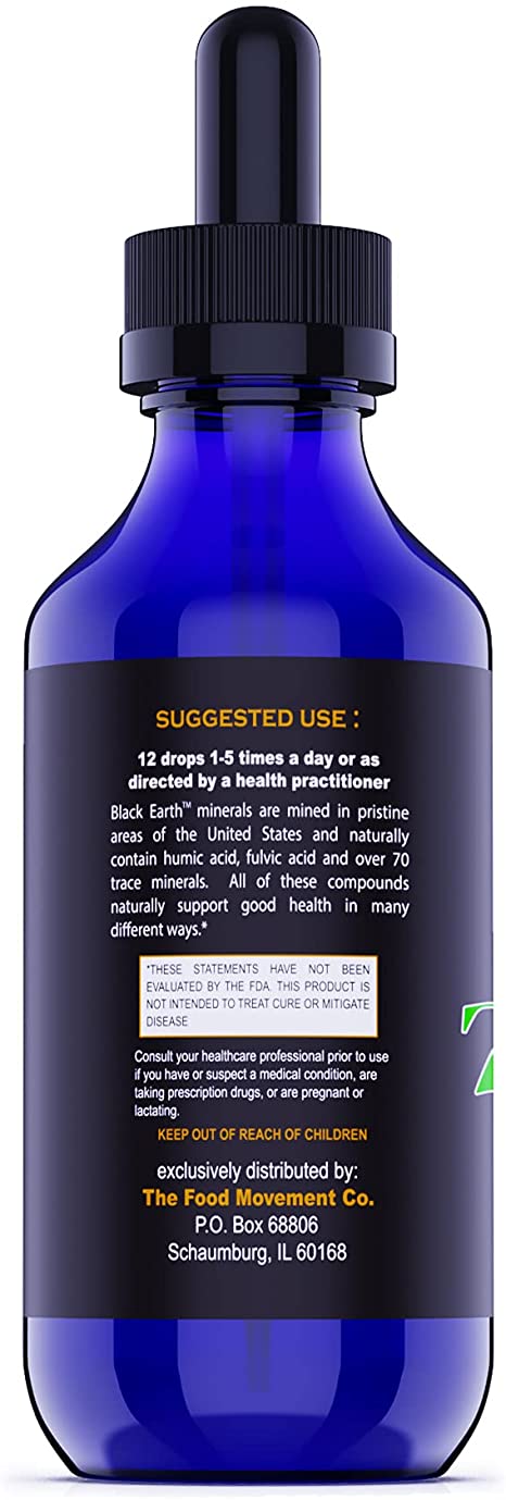The Food Movement Black Earth Zeolite 4oz