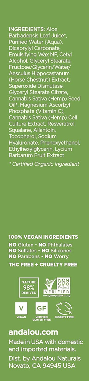 Andalou Naturals CannaCell® D.Puff Eye Cream, 0.6 fl oz