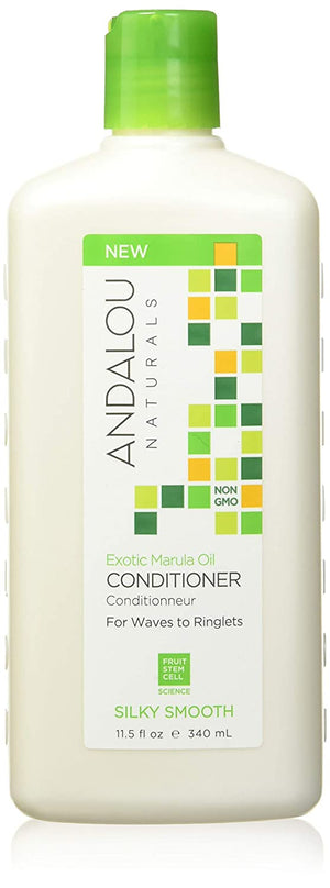 Andalou Naturals Silky Smooth Exotic Marula Oil Conditioner, 11.5 oz