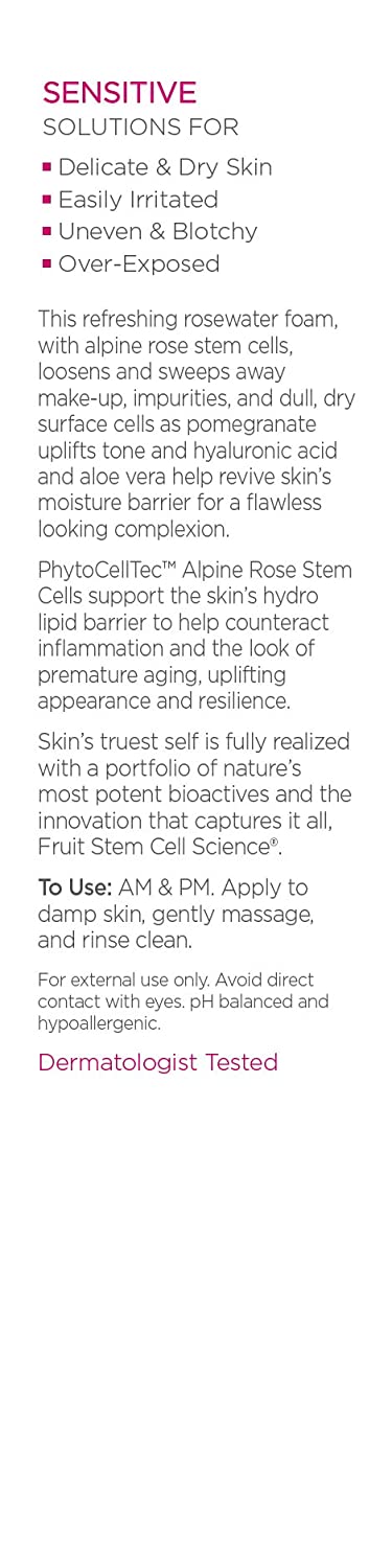 Andalou Naturals 1000 roses™ Cleansing Foam Sensitive, 5.5 fl oz