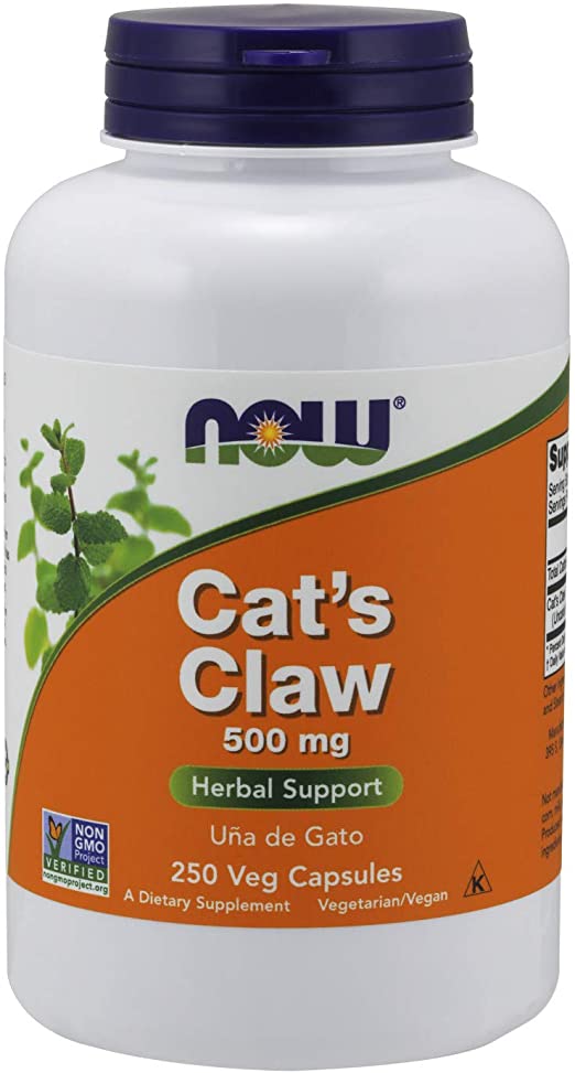 NOW Foods Cat&#39;s Claw, 500 mg, 250 VegCaps