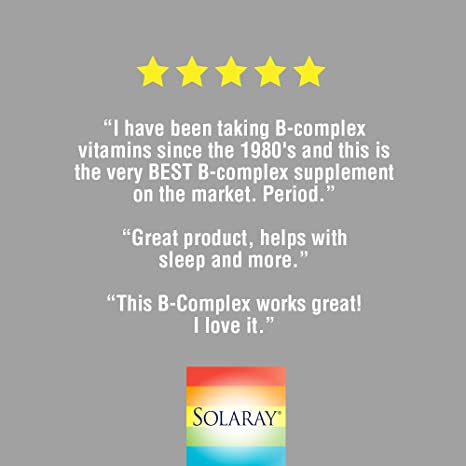 B-Complex 75 Time Release Solaray 100 Caps