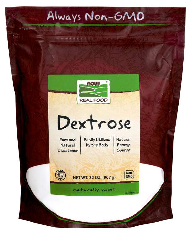 NOW Real Food Dextrose, 32 oz