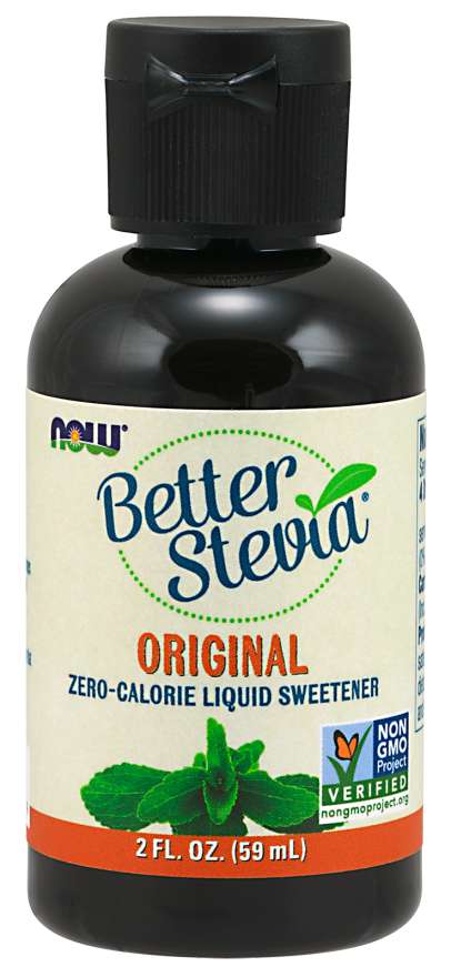 NOW Foods BetterStevia® Liquid Sweetener Original, 2 fl oz