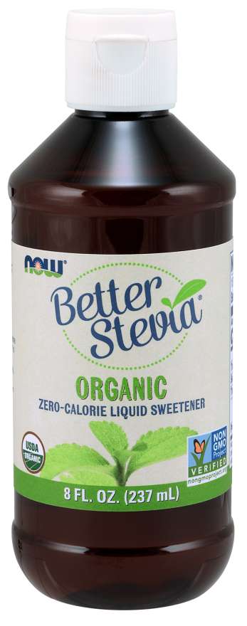 NOW Foods Better Stevia™ Organic Liquid Sweetener Organic, 8 fl oz