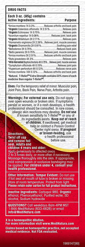 MediNatura T-Relief™ Pain Relief Oral Drops Homeopathic, 1.69 fl oz