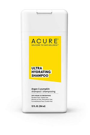 ACURE Ultra Hydrating Shampoo | 100% Vegan | Performance Driven Hair Care | Argan & Pumpkin - Ultra Hydrating Moisture & Omega Fatty Acids | 12 Fl oz